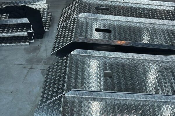 Euralco - checker plate parts - aluminium cutting package - Aluminium building kits