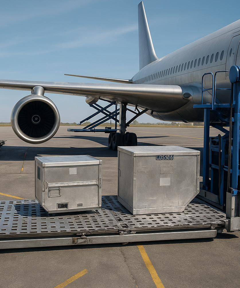 Euralco - aluminium unit loading device (ULD) 7021 - 7075