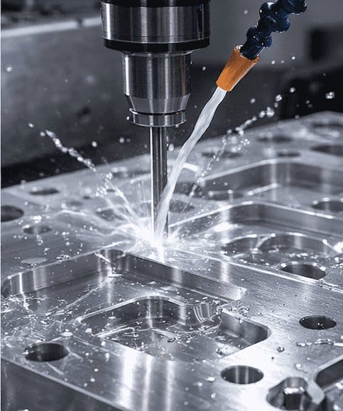 Euralco - CNC-frezen van aluminium matrijsplaat